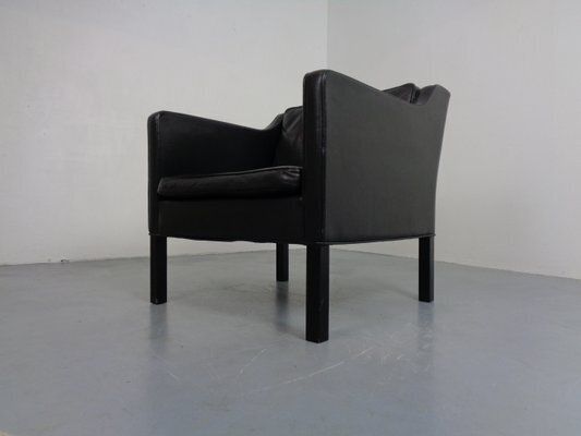 2321 Leather Armchair By Børge Mogensen For As Fredericia Stolefabrik, Denmark, 1960s photo buy