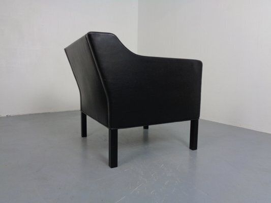 photo furniture 2321 Leather Armchair By Børge Mogensen For As Fredericia Stolefabrik, Denmark, 1960s
