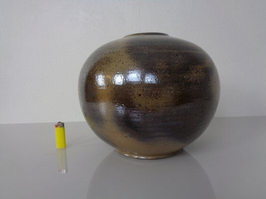 Large German Studio Ceramic Vase By Monika Maetzel, 1960s photo 240.0