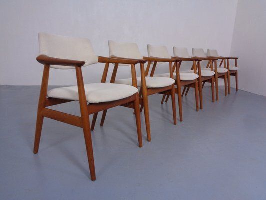 Danish Teak Armchairs By Svend Aage Eriksen For Glostrup, 1960s, Set Of 6 photo vinterior