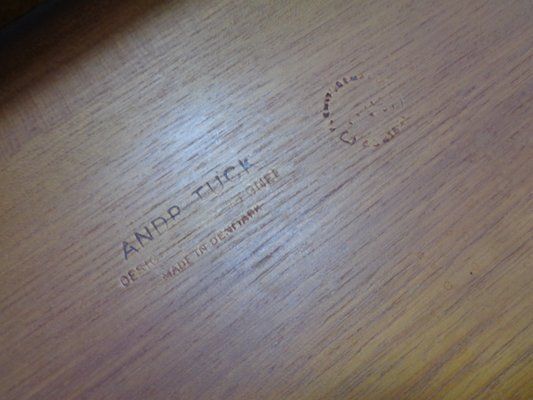 Teak Coffee Table By Hans J. Wegner For Andreas Tuck, 1950s photo 1220.0