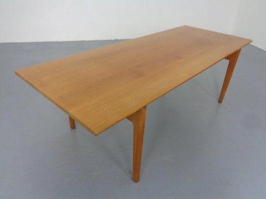 Teak Coffee Table By Hans J. Wegner For Andreas Tuck, 1950s photo vintage
