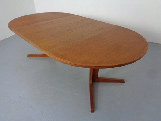 Extendable Teak Dining Table By Bernhard Pedersen & Son, Denmark, 1960s photo 2104.0