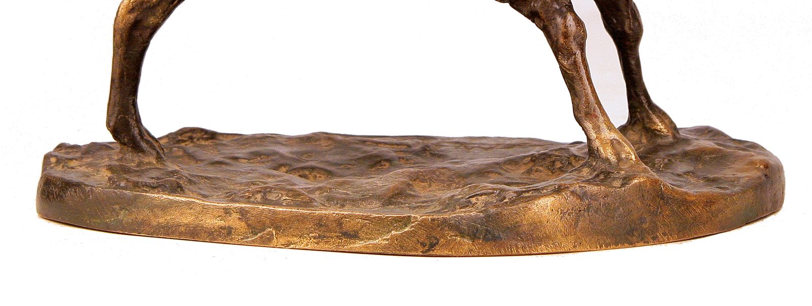 photo furniture Patinated Bronze Early 20th Century Sculpture Of Goat By Italian Sculptor Ernesto Bazzaro