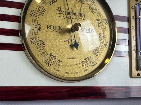Mid Century German Weather Station, 1980s photo vinterior