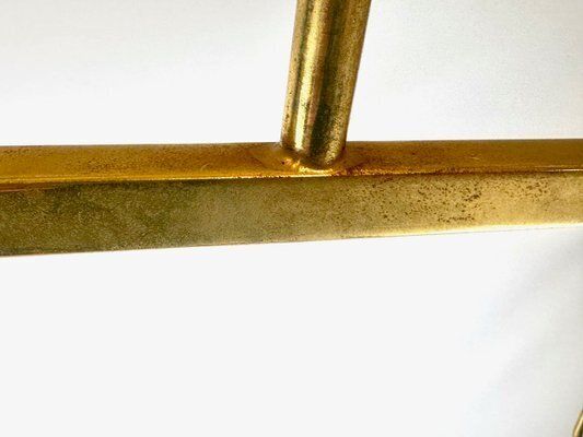 Crystal And Gilt Brass Chandelier From Palwa, 1960s photo 2521.0