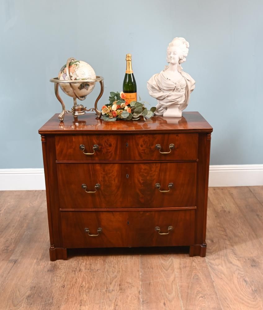 Victorian Mahogany Chest Drawers 1880 Commode photo furniture