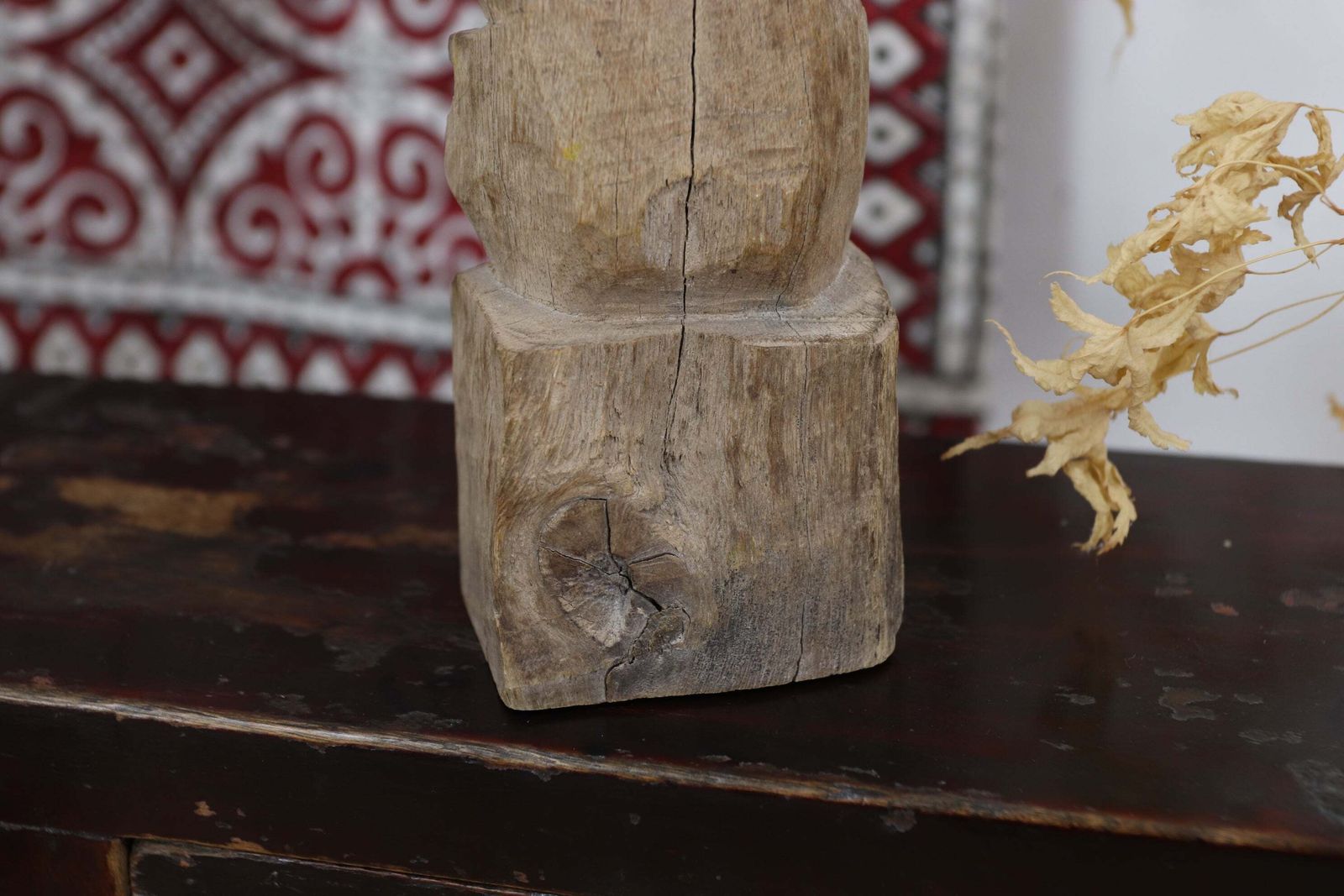 Art Late 19th Century Laos Tribal Handmade Buddha (3) photo