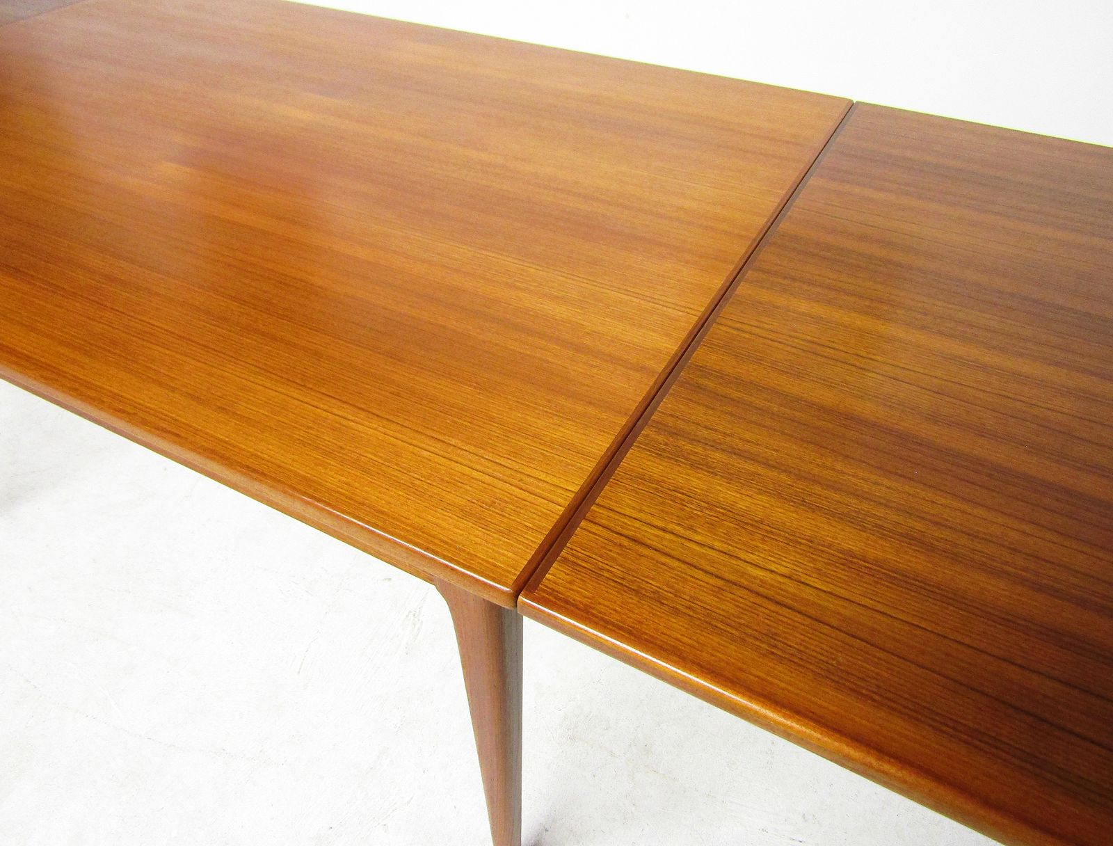 1950s Danish Extending Model 9 Banqueting Dining Table In Teak By Niels Moller photo Furniture