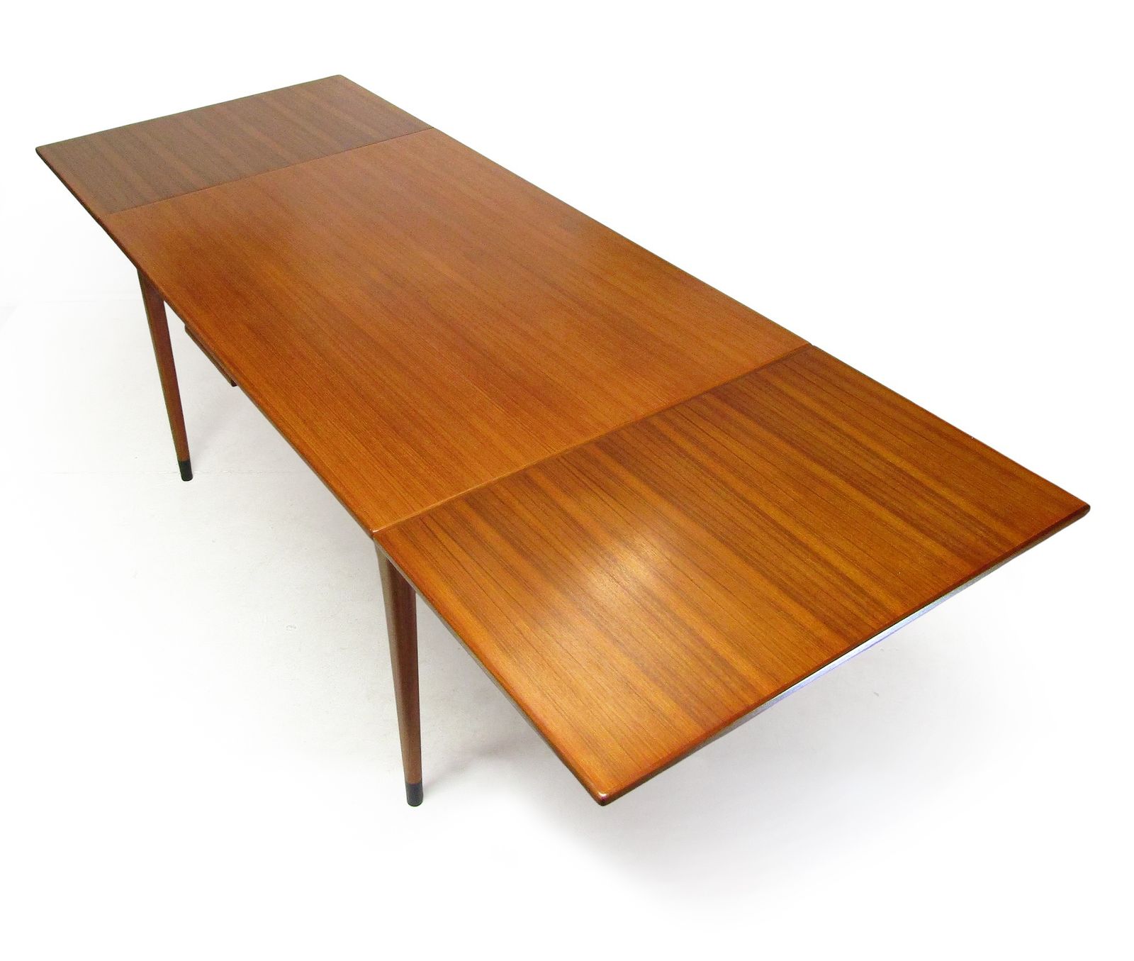 1950s Danish Extending Model 9 Banqueting Dining Table In Teak By Niels Moller photo 1800.0