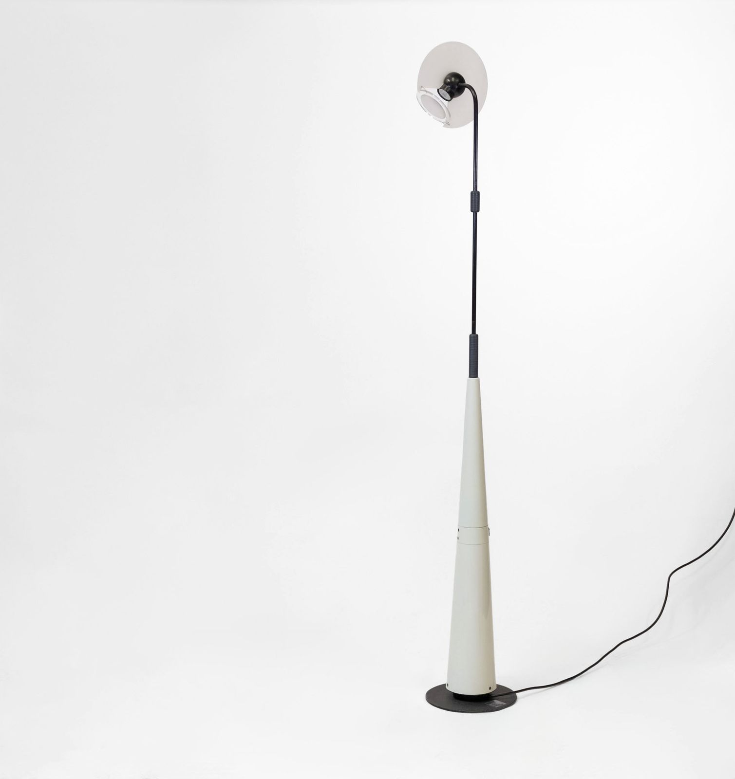 Postmodern Italian Height Adjustable Floor Lamp By Arteluce Model Club 1195 1980s photo Lighting