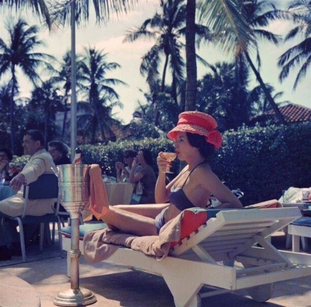 Slim Aarons 'Leisure And Fashion' Framed White