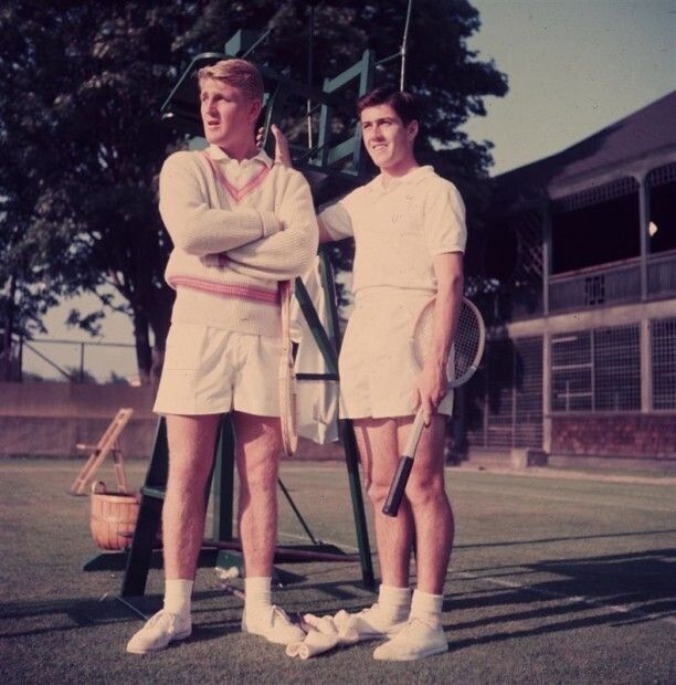 Slim Aarons 'Oz Tennis Stars' Framed White
