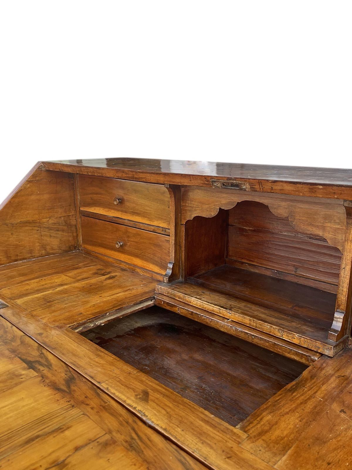 photo buy Venetian Louis XV Walnut Bureau Secretaire