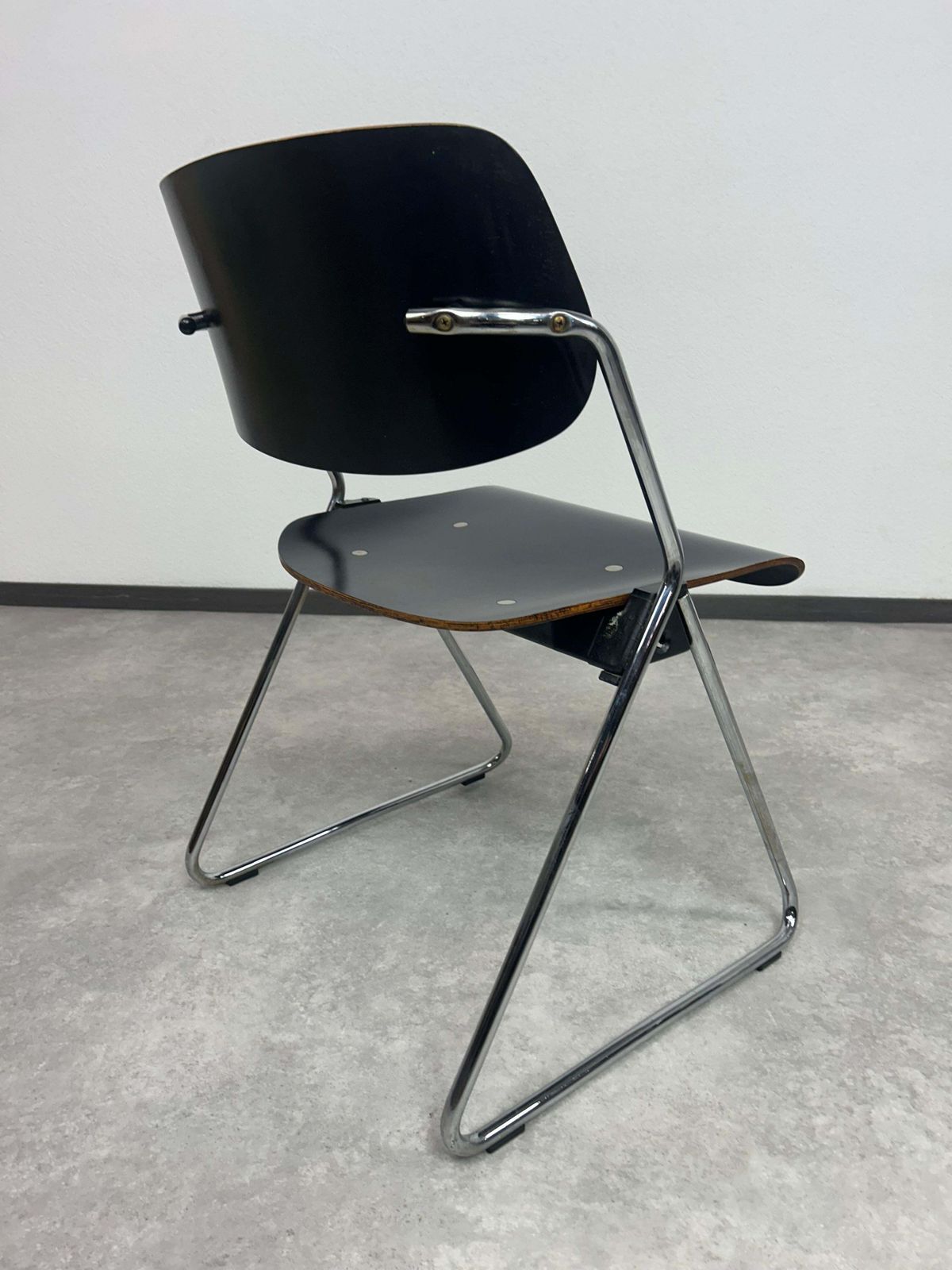 Furniture Mid Century Modern Dining Chairs No.614/3 By Klaus Franck For Wilkhahn photo