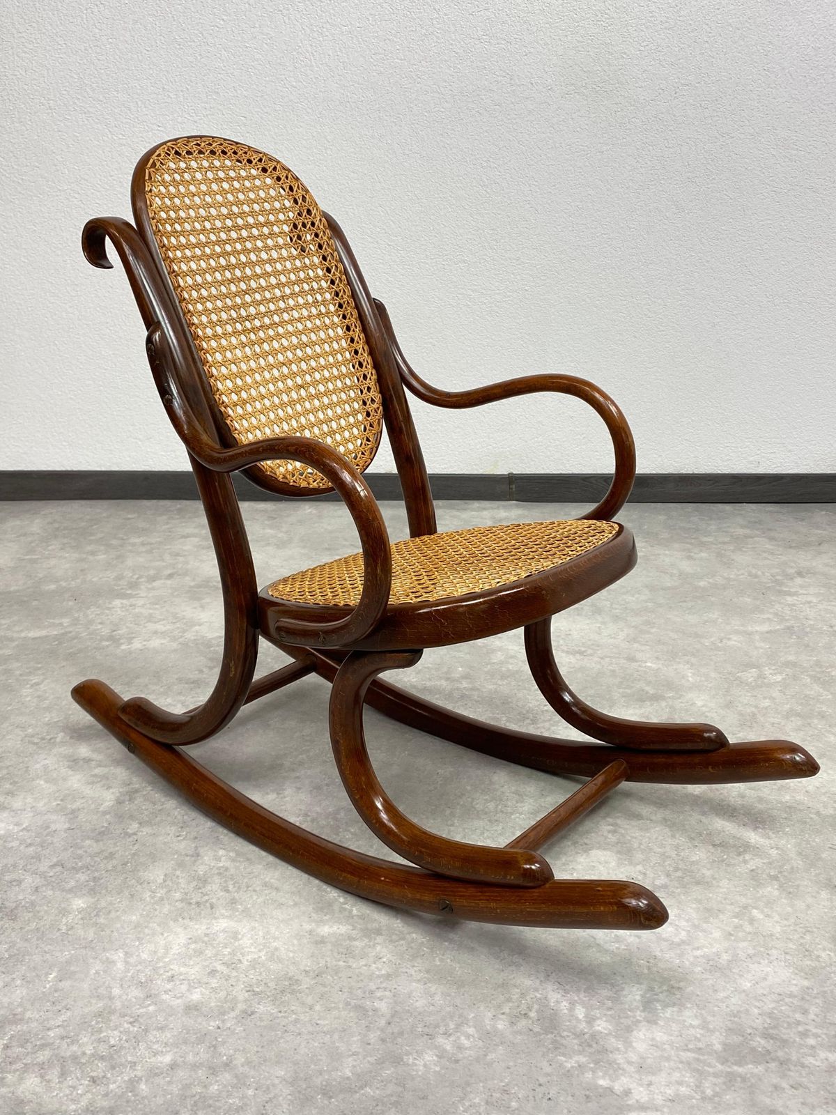 Rocking Chair For Children No.2 By Thonet photo for sale