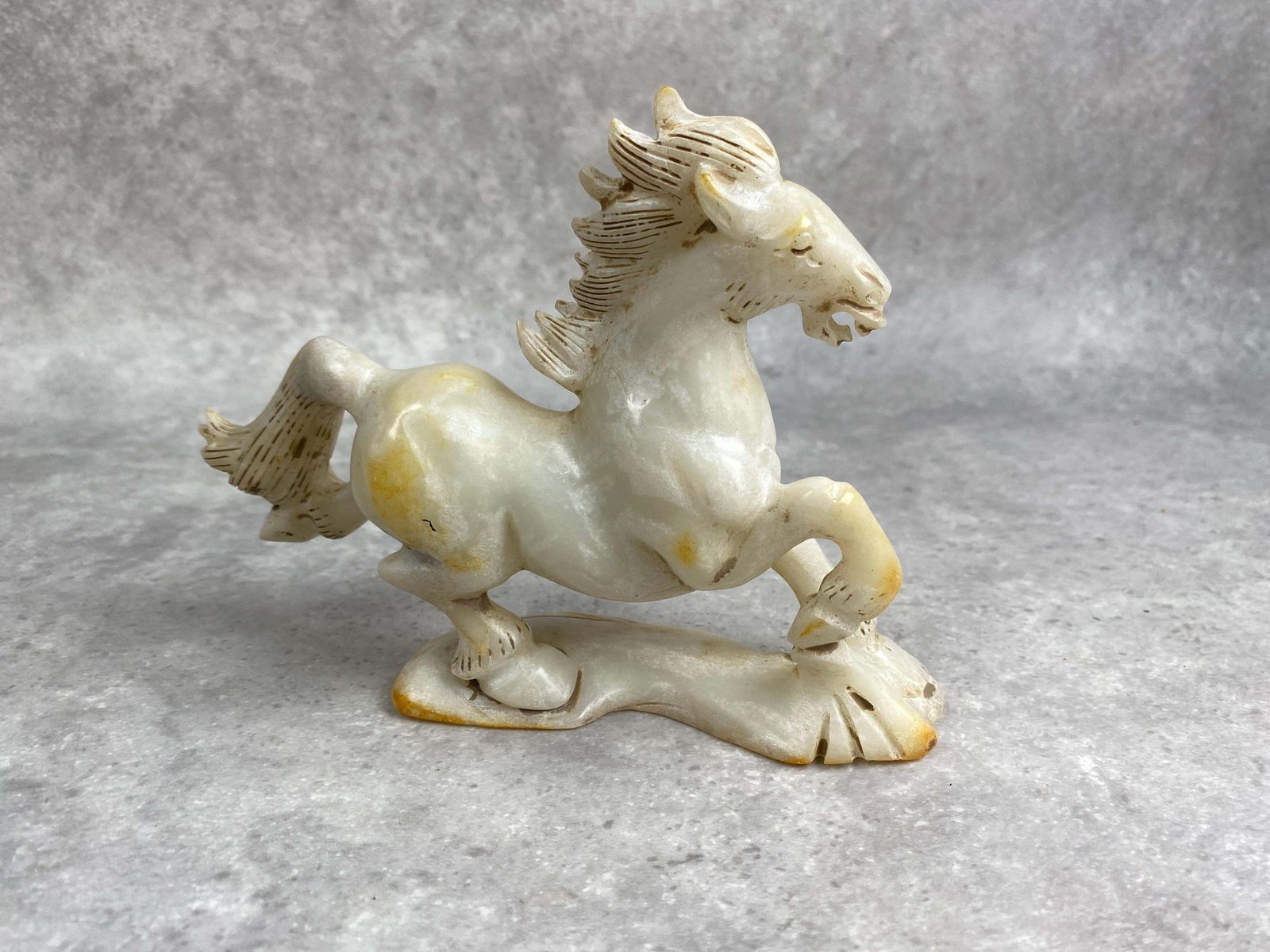 Set Of 8 Old China Jade Horses photo buy