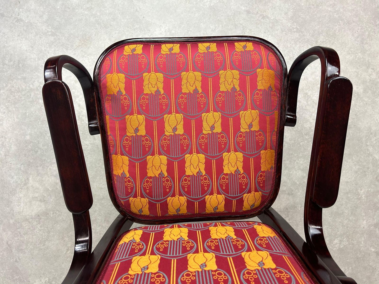 Art Nouveau Desk Chair By Gustav Siegel For Thonet photo for sale