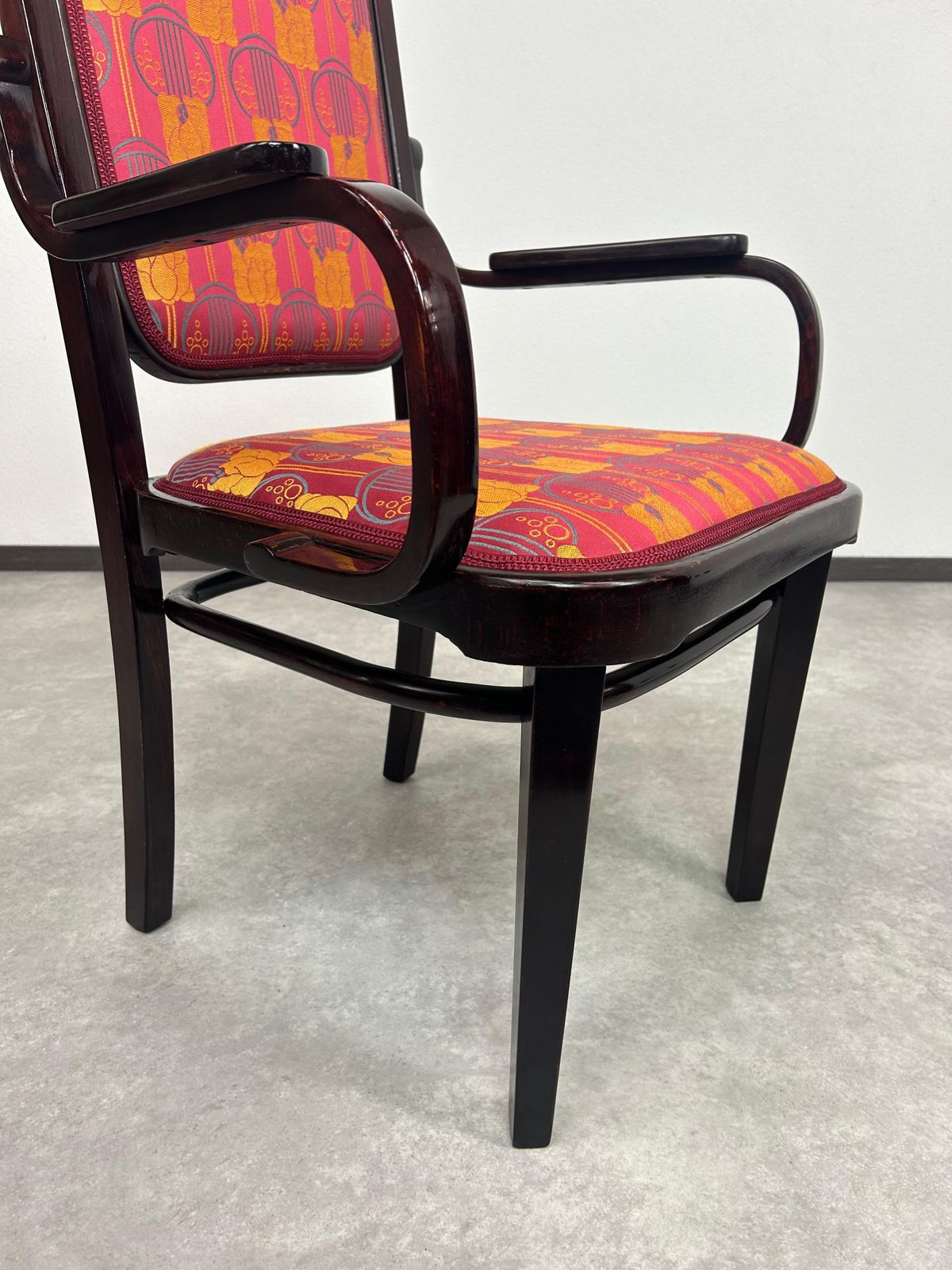 Art Nouveau Desk Chair By Gustav Siegel For Thonet photo vinterior