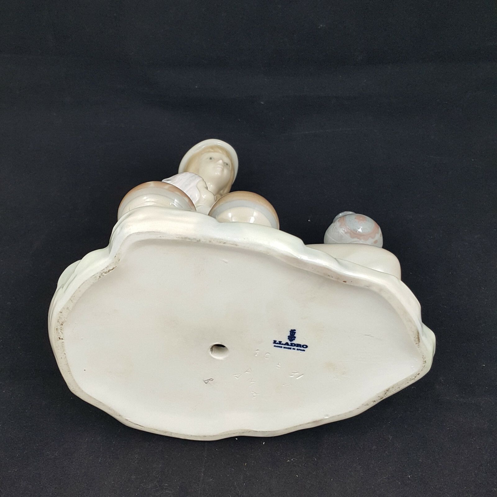 Large Lladro Figurine Peruvian Girl With Baby  Porcelain 4822 Dv L/N photo furniture