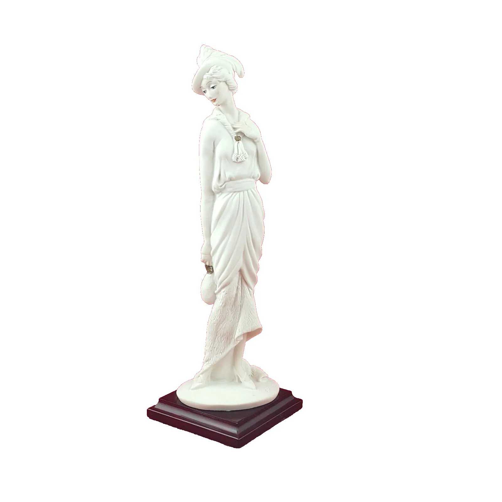 Giuseppe Armani Figurine  Lady With Bag Statue Florence 8717 O/A