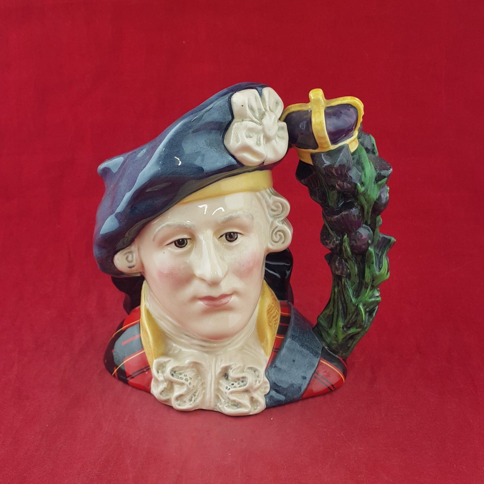 Royal Doulton Large Character Jug D6858 Bonnie Prince Charlie 8765 Rd photo buy
