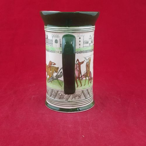 Royal Doulton Seriesware Antique Jug Bayeux Tapestry D2873 Rd 7010 photo vinterior