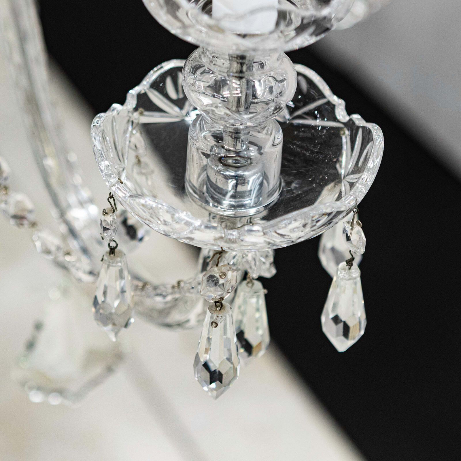 Large Antique Crystal Chandelier | Victoria Palace Theare photo furniture