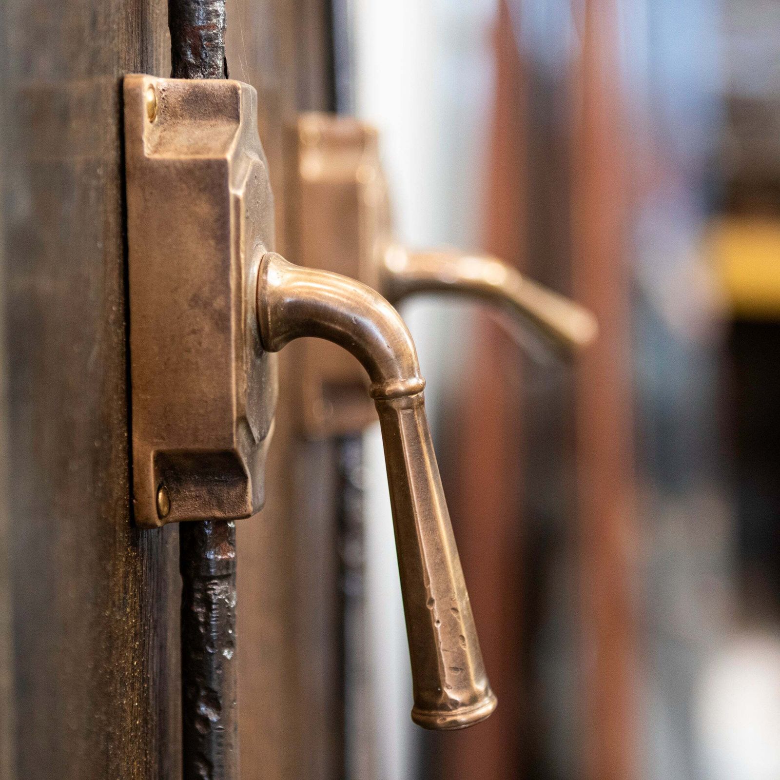 Reclaimed Iron & Bronze Espagnolettes   Large Amount Available photo buy