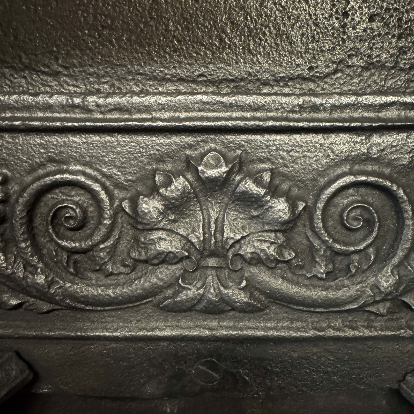 photo vinterior Antique Georgian Cast Iron Register Grate