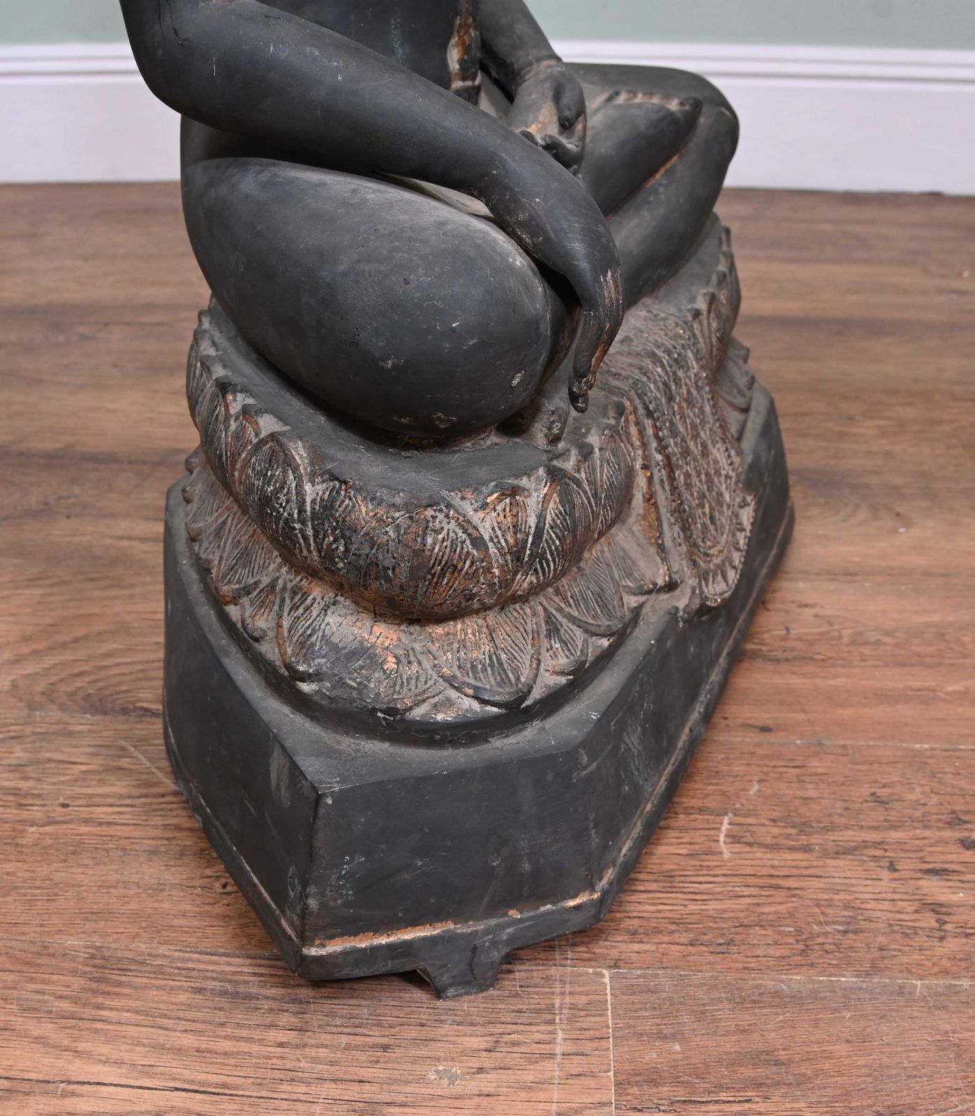 Bronze Nepalese Buddha Statue Meditation Antique Buddhist Art photo 1850.0