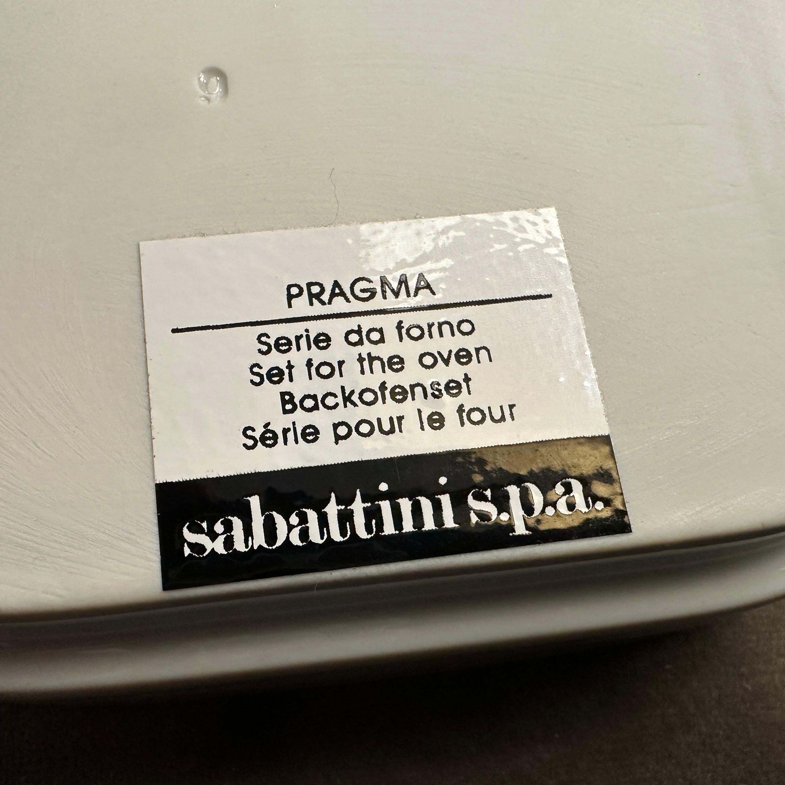 489.0 1980s Minimalist Lino Sabattini Silver Plated And Ceramic Small Appetizer Tray photo