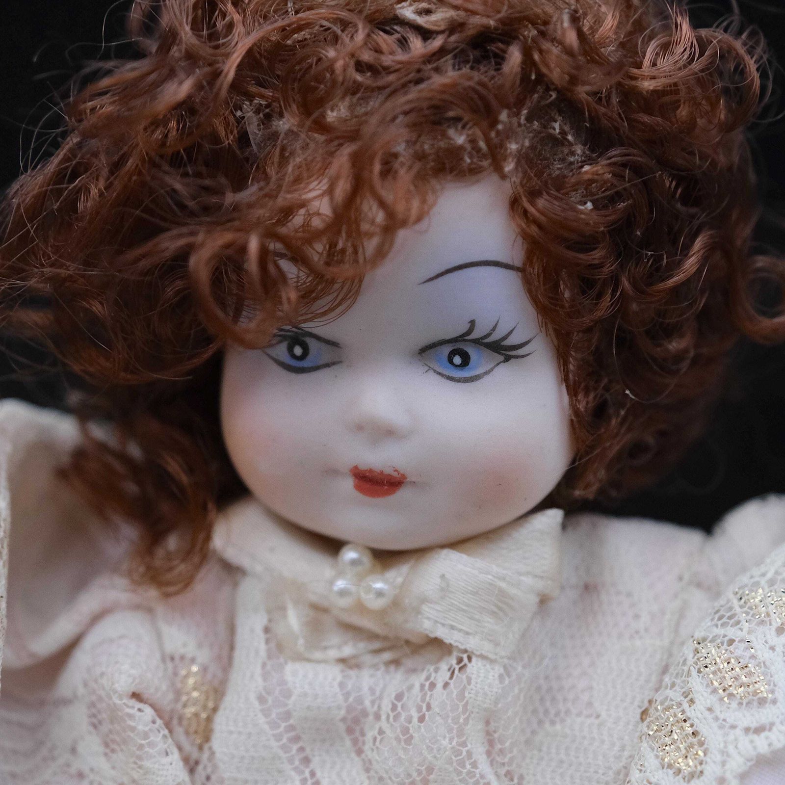 Vintage Doll, Red Headed Doll, Collectible Toys photo Home Decor