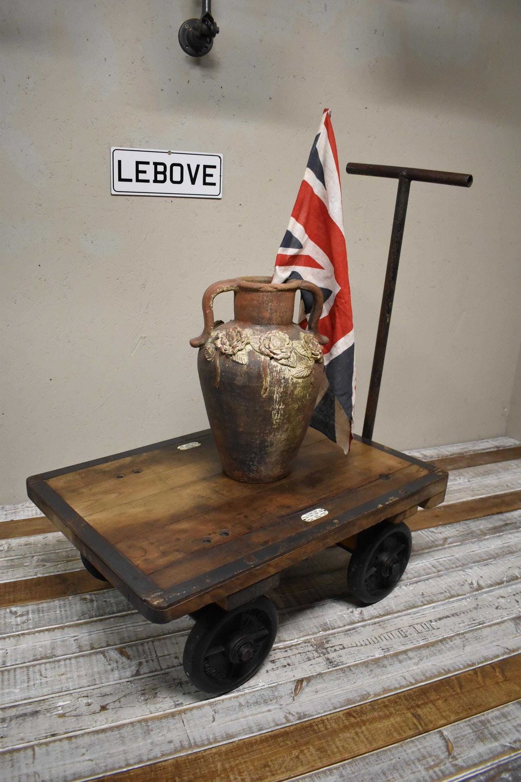 Vintage Industrial Small Trolley Table Cart By Slingsby photo Furniture