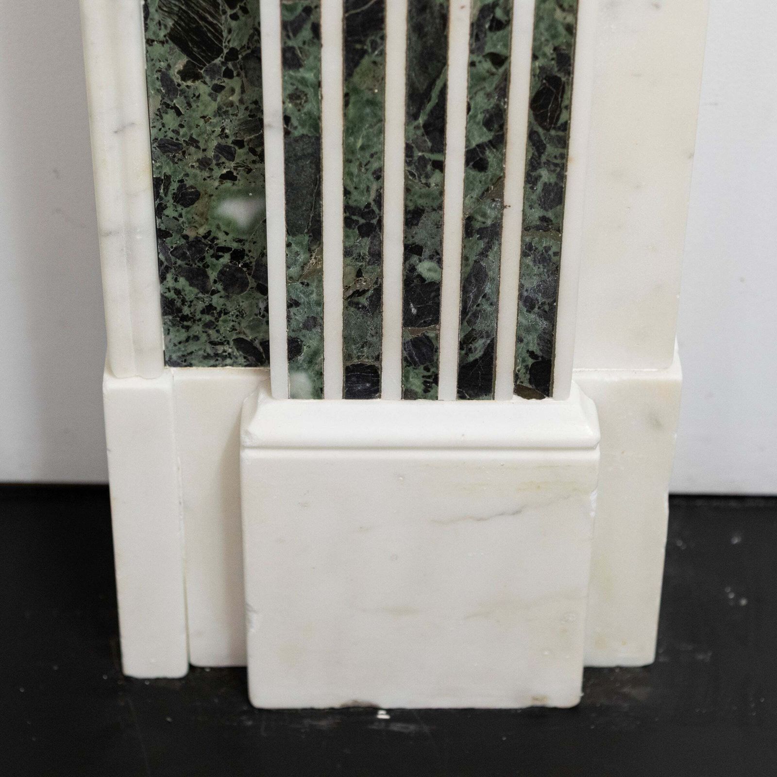 Reclaimed Georgian Style Statuary & Verde Marble Surround (Pair Available) photo 6500.0