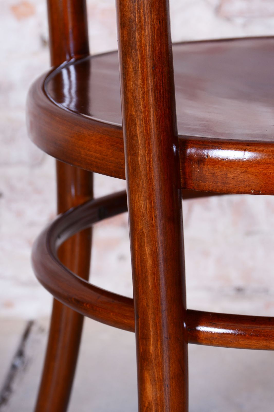 Restored Art Deco Chair, By Thonet, Beech, Revived Polish, Czech, 1920s photo for sale