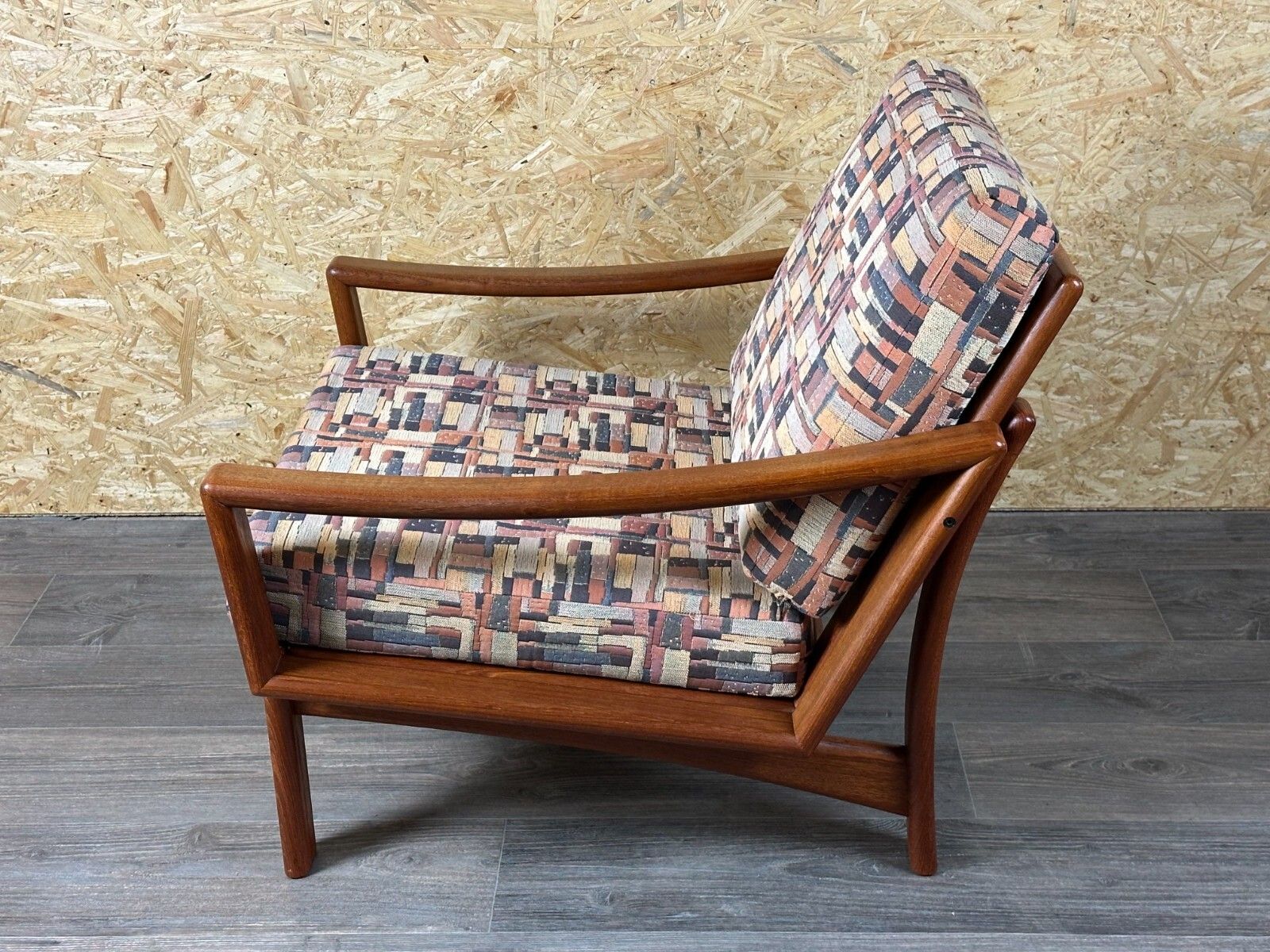 60s 70s Teak Armchair Easy Chair By Glostrup Møbelfabrik Denmark Design photo vintage