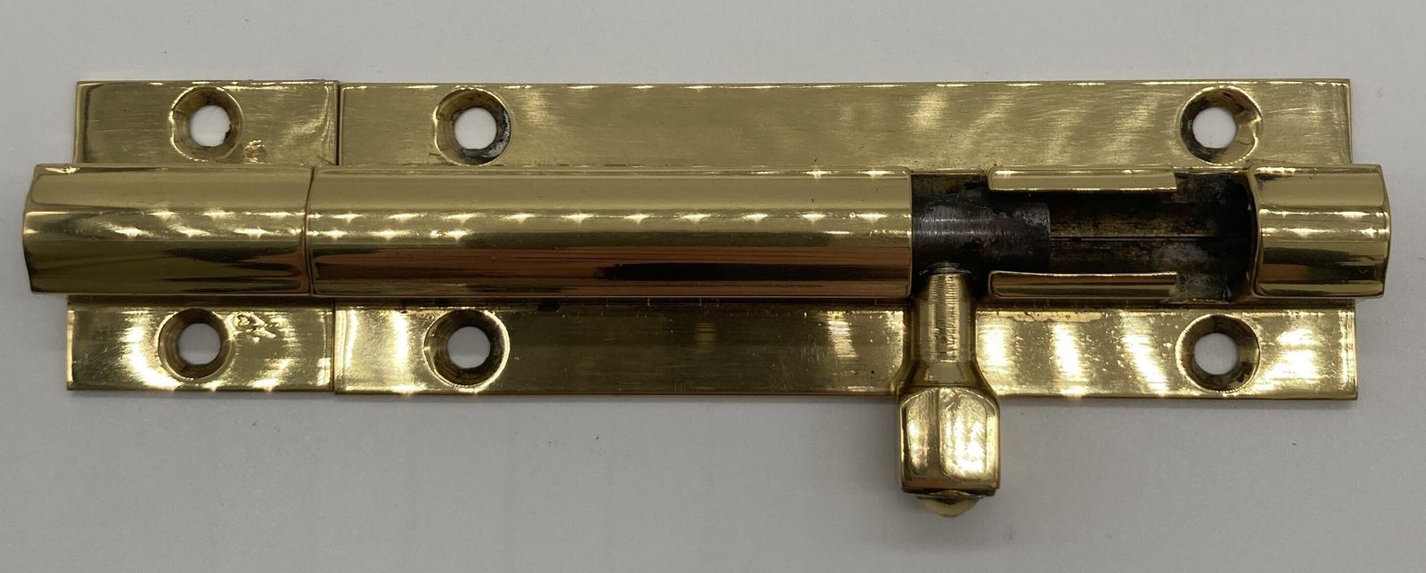 A Small Brass Door Bolt