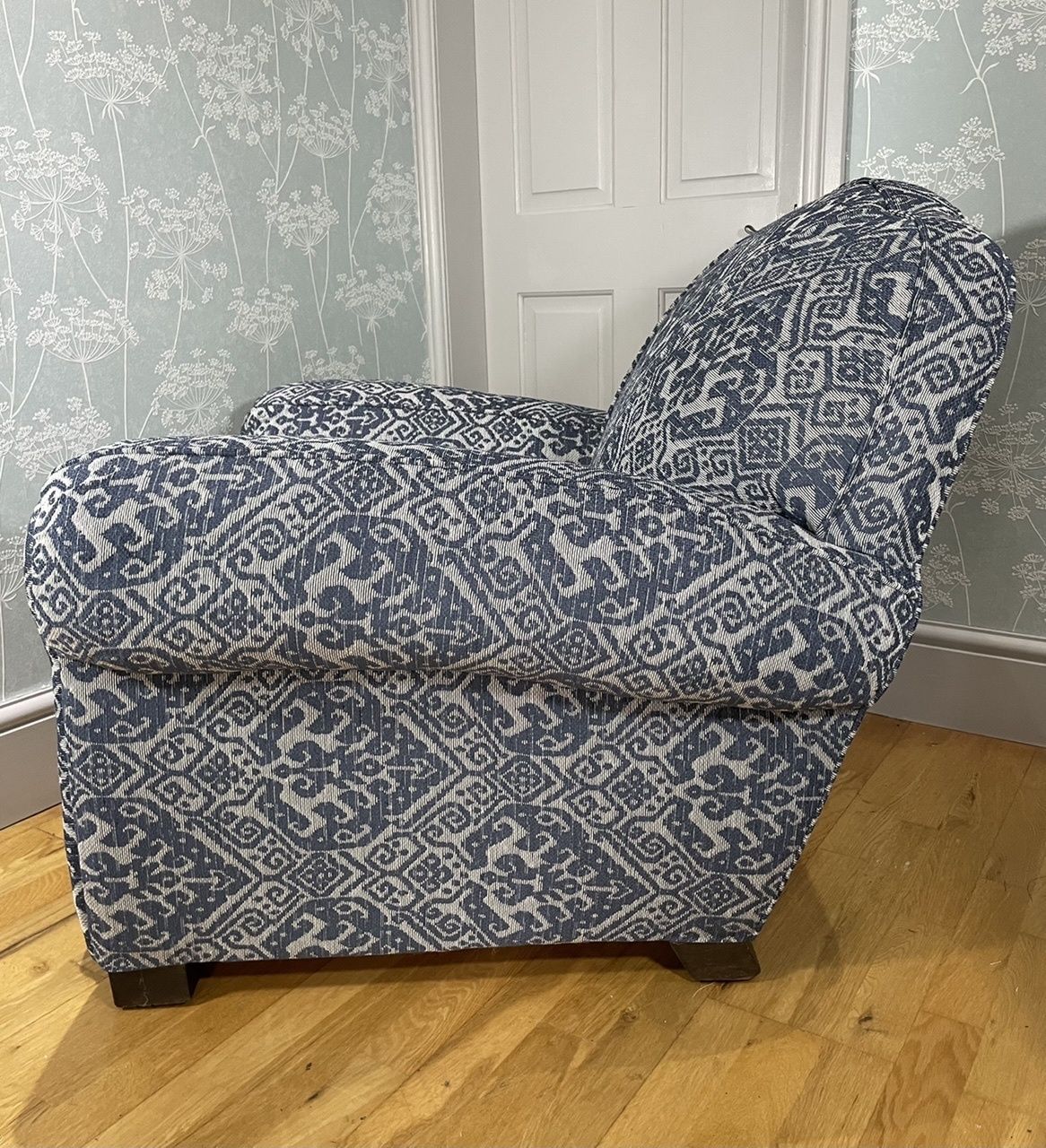 Pair Of Stunning, Long Base , Country Farmhouse Armchairs photo Furniture