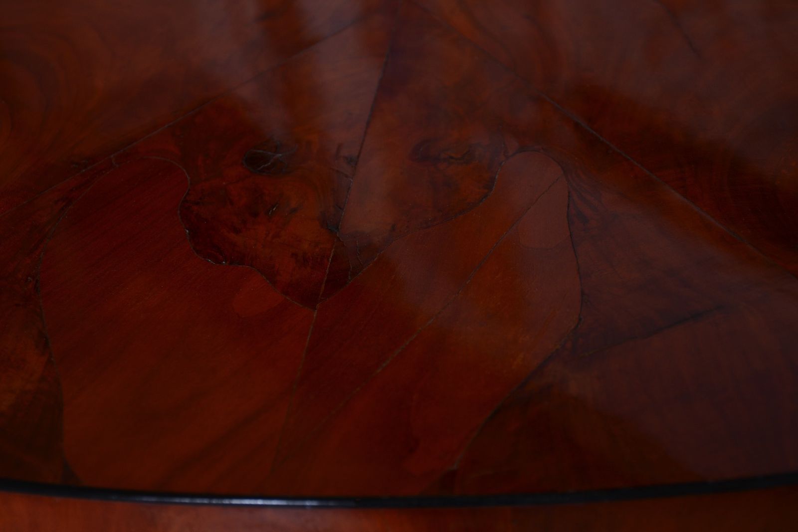 photo for sale Restored Biedermeier Dining Table, Cherry Wood, Revived Polish, Austrian, 1820s