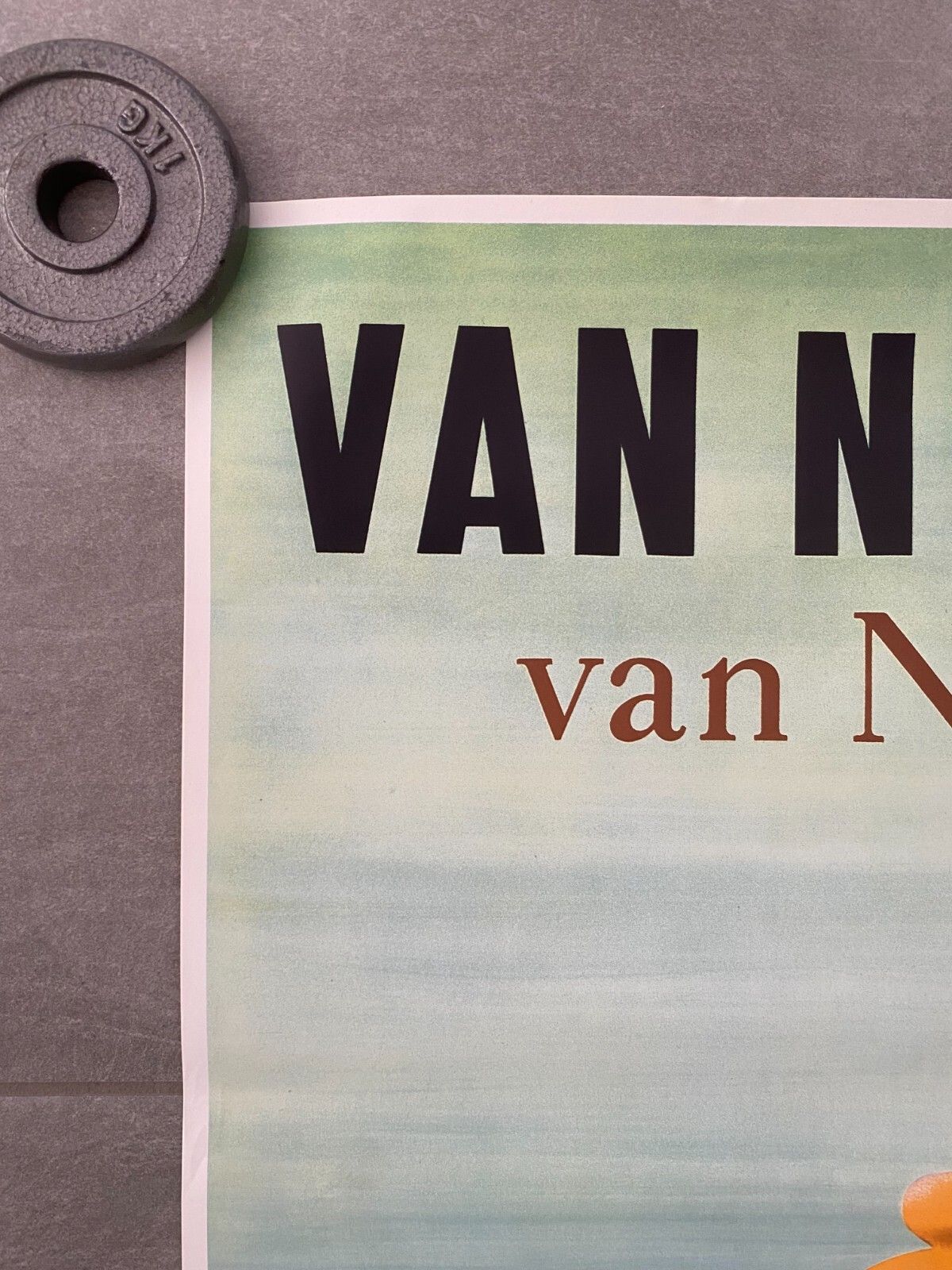 Publi, C.A. 1980s Van Nel Koffie Original Vintage Poster Cm 110 X 80 photo Art