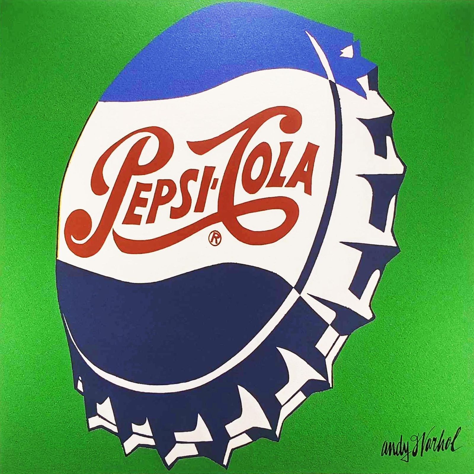 1980s Andy Warhol "Pepsicola" Limited Edition Lithograph By Cmoa. photo furniture