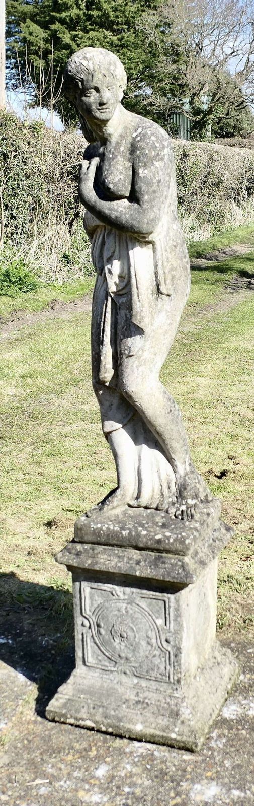 Large Weathered Garden Statue Of Venus photo furniture