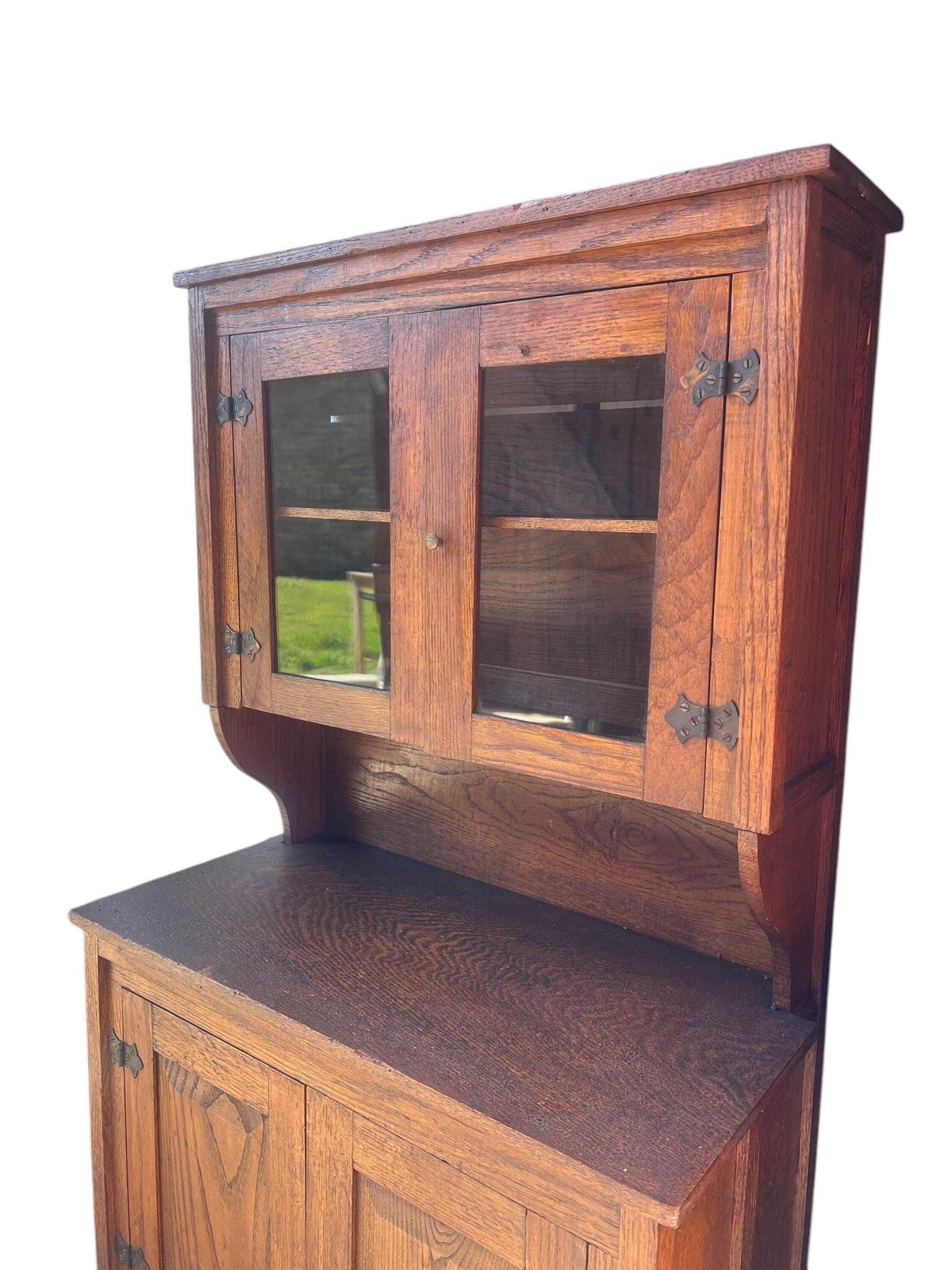Antique Oak Apprentice Piece Small Dresser photo furniture