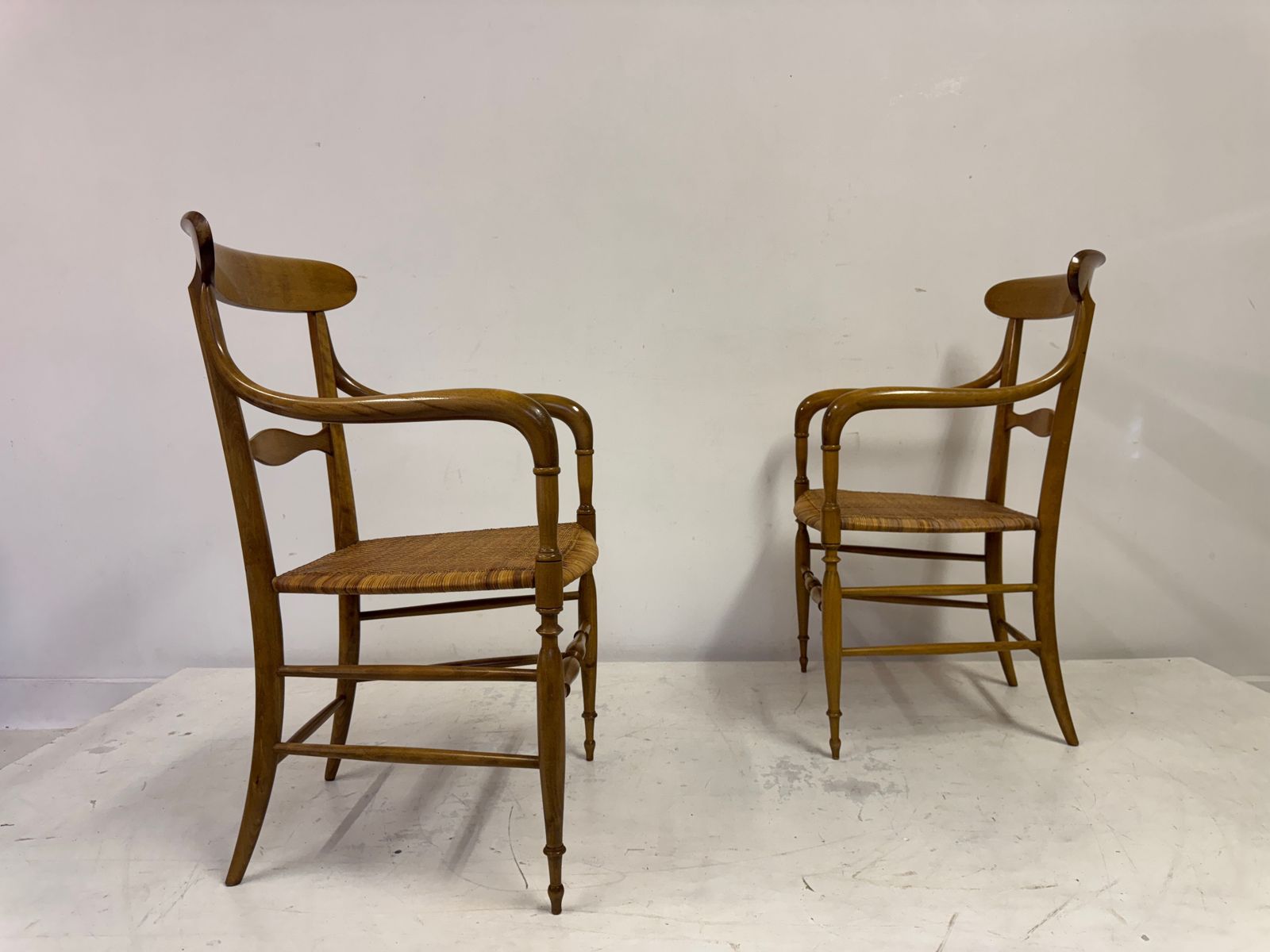 Set Of Six Chiavari Companino Armchairs By Fratelli Levaggi photo vinterior