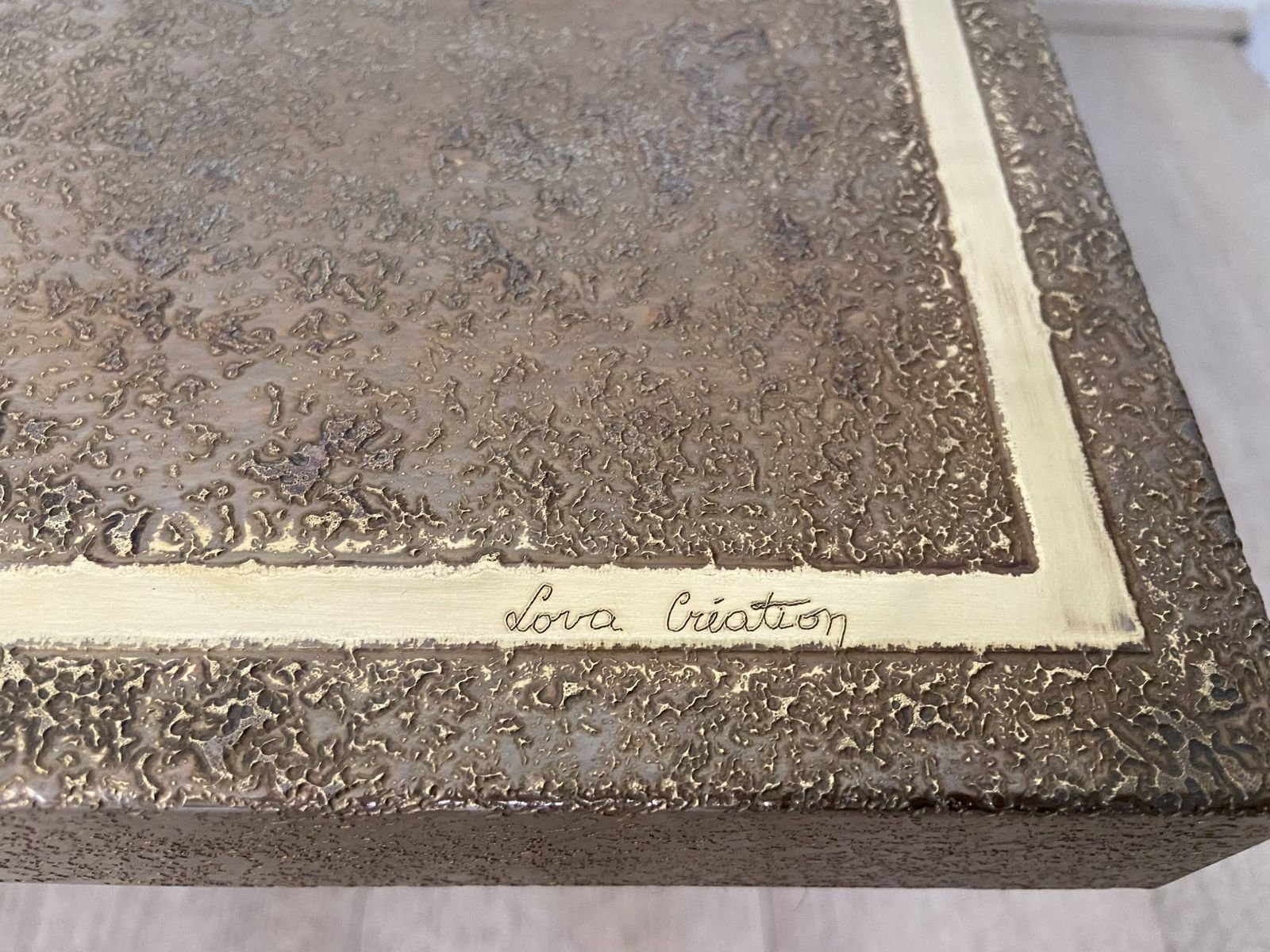 Pair Of Side Tables Lova Creation, Belgium, 1970 photo buy