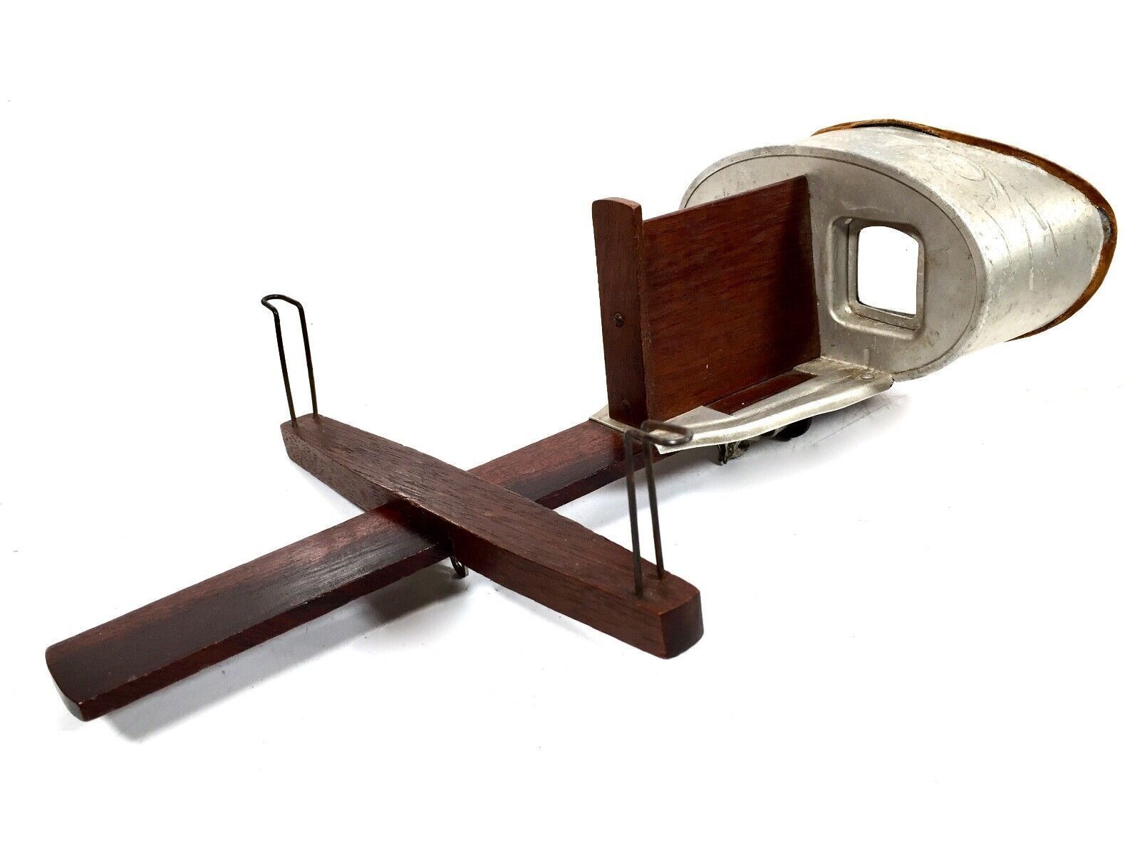 Antique Wooden Underwood & Underwood Stereo Viewer / Stereoscope + Slide Job Lot photo for sale