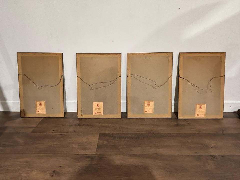 Set Of Four Edwardian Portraits photo Art