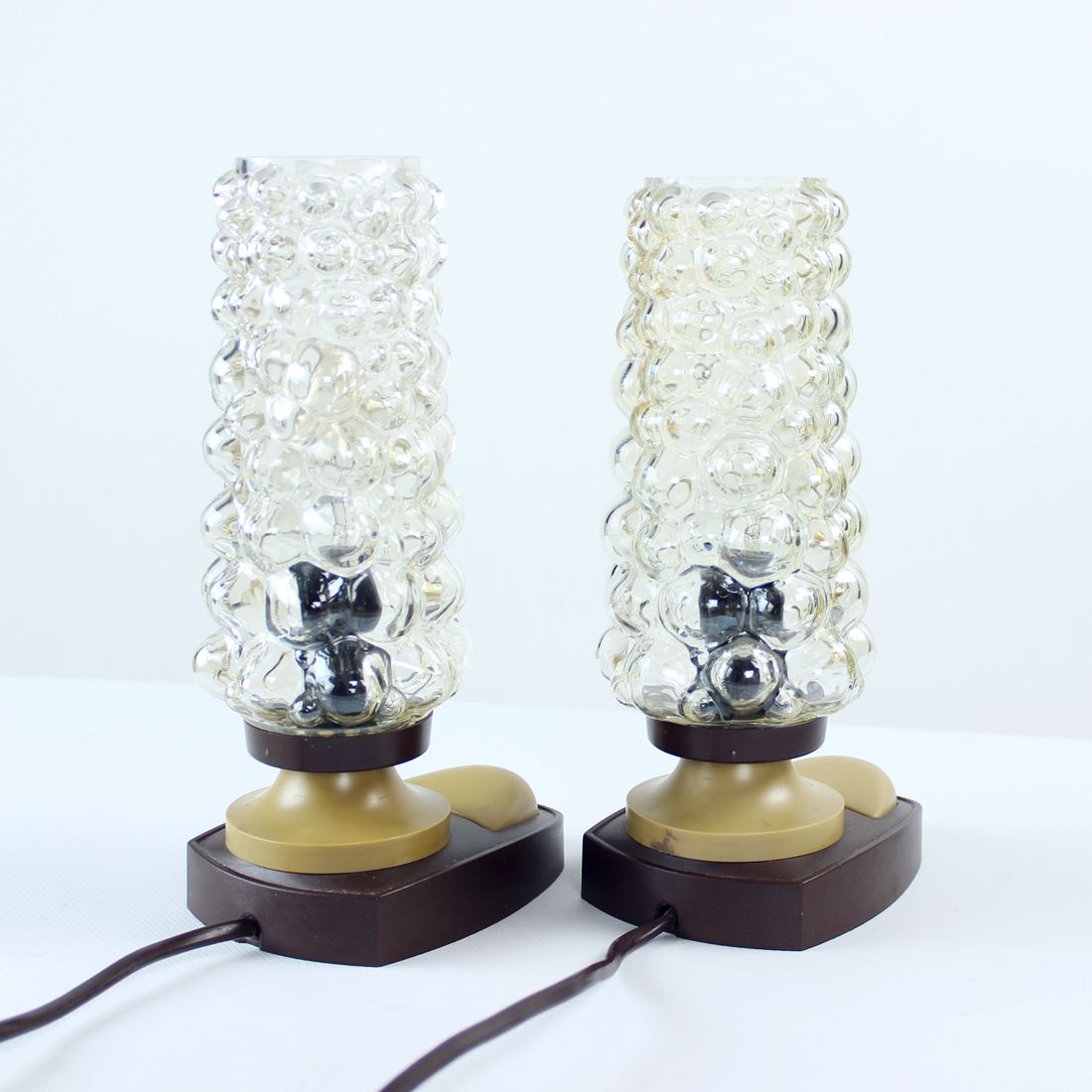 Space Age Table Lamps By Helena Tynell For Orion Leuchten, 1960s, Set Of 2 photo vintage