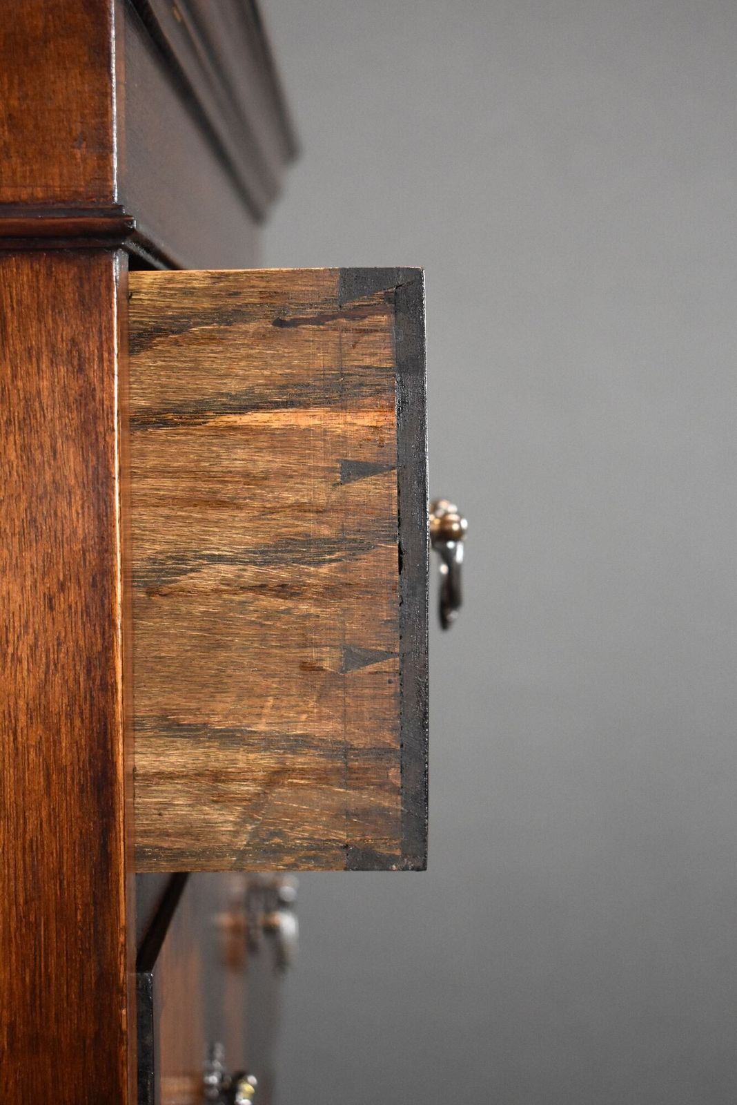 1250.0 Antique Flame Mahogany Chest On Chest photo